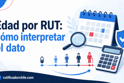 Se puede saber la fecha de nacimiento con un RUT en Chile