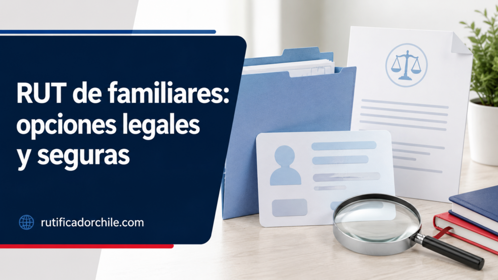 Cómo consultar el RUT de mis abuelos en Chile