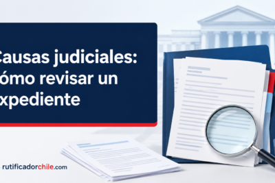 Cómo saber si me denunciaron en Chile