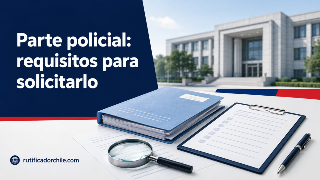 Copia de parte policial en Chile