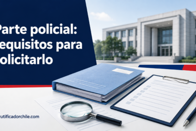 Copia de parte policial en Chile