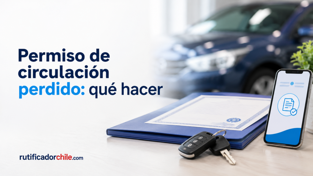 Cómo obtener un duplicado del permiso de circulación en Chile