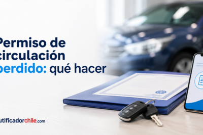 Cómo obtener un duplicado del permiso de circulación en Chile