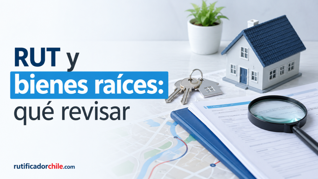 RUT y bienes raíces: qué revisar