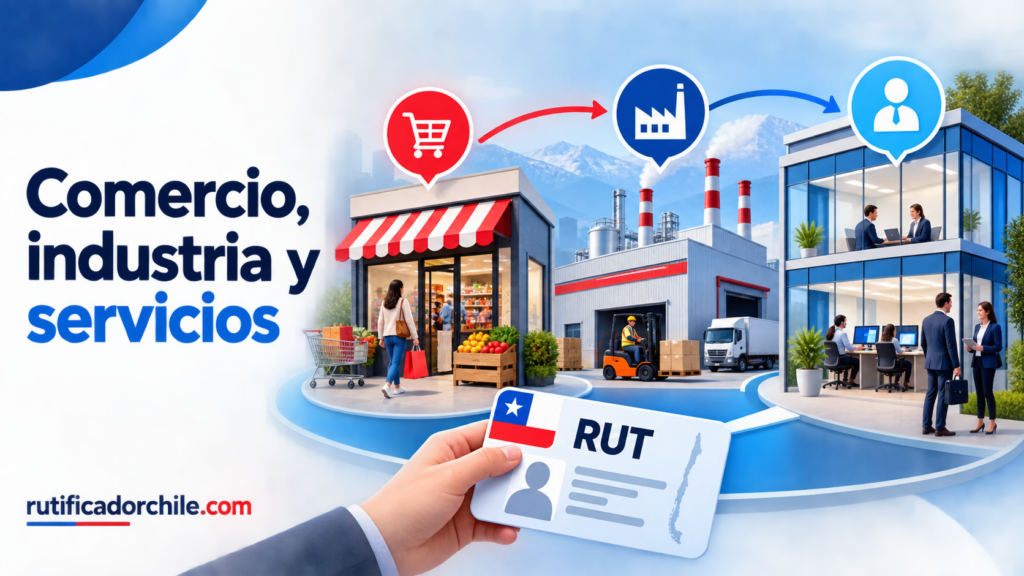 consultar el giro de una empresa por RUT