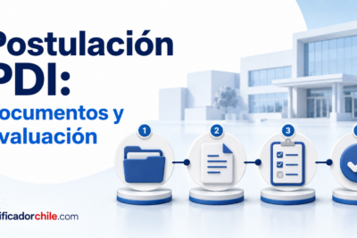 postular a la PDI como profesional