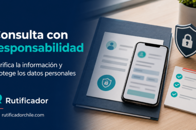 Consulta responsable de información y protección de datos personales.