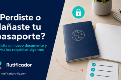 Cómo solicitar un duplicado de pasaporte en Chile