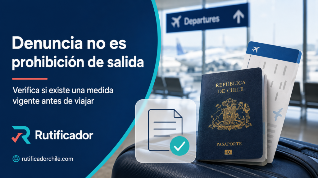 Puedo viajar con mi pasaporte si tengo una denuncia en mi contra