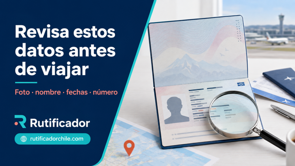 Qué información contiene el pasaporte chileno