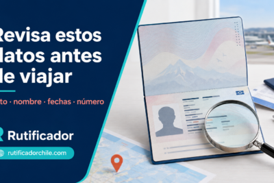 Qué información contiene el pasaporte chileno