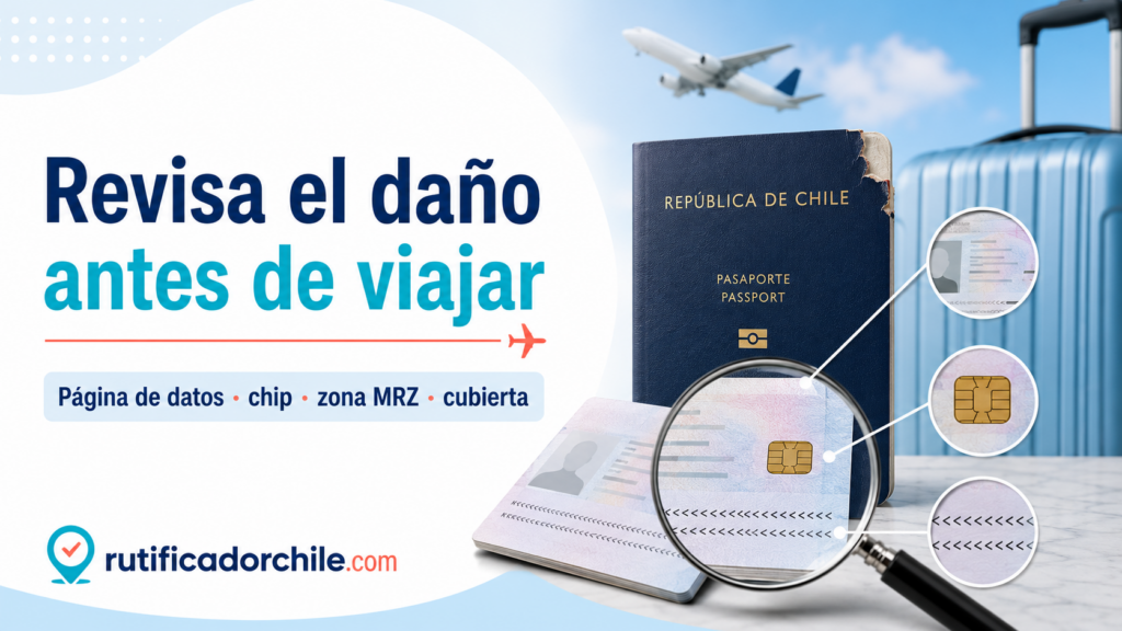 Qué debo hacer si mi pasaporte está dañado