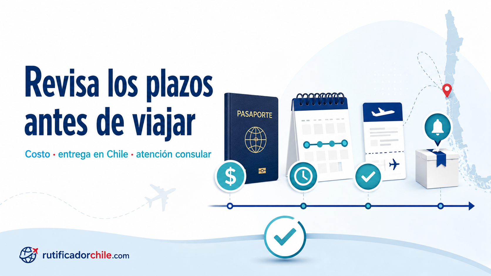 Costos, plazos de entrega y atención consular para planificar un viaje.