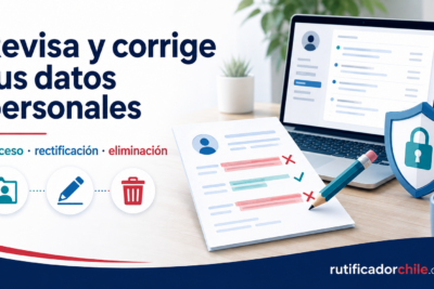 Derechos de acceso, rectificación y eliminación de datos personales en registros.