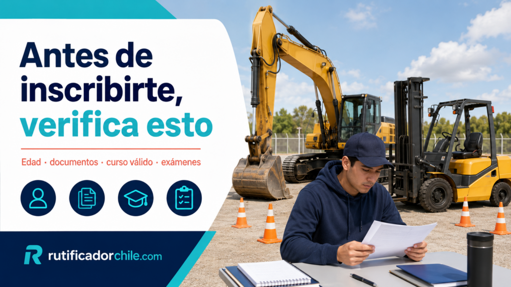 Licencia clase D maquinaria pesada