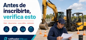 Licencia clase D maquinaria pesada