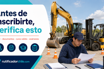 Licencia clase D maquinaria pesada