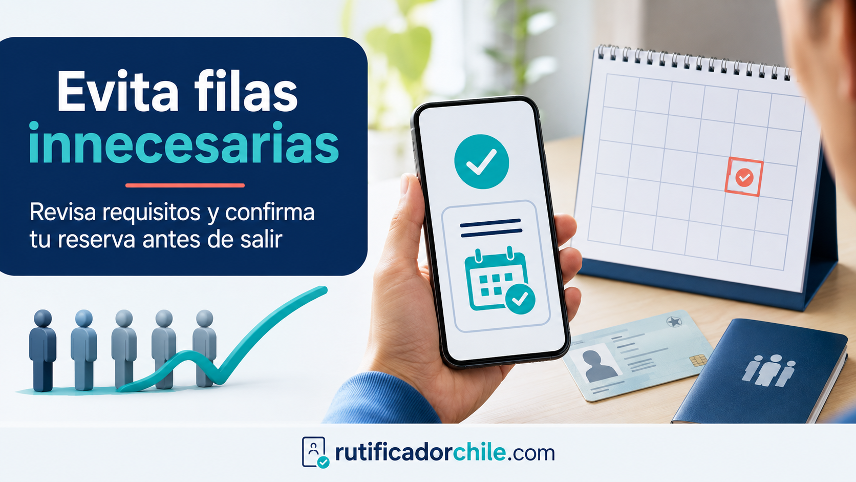 Reserva de hora para la cédula de identidad