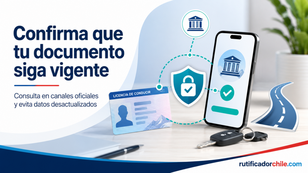 Verificar licencia de conducir con el RUT