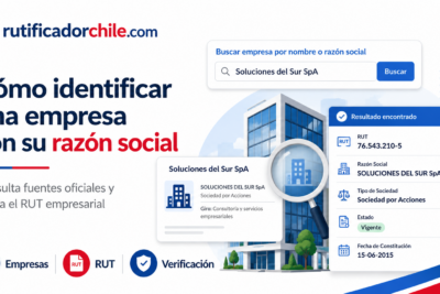 Buscar el RUT de una empresa