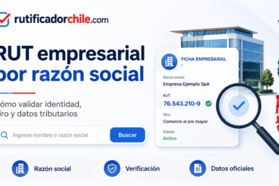 Buscar el RUT de una empresa por su nombre o razón social