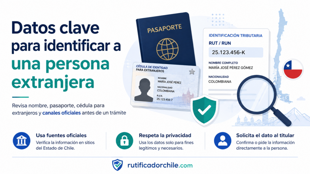 Cómo buscar el RUT de un extranjero por nombre completo