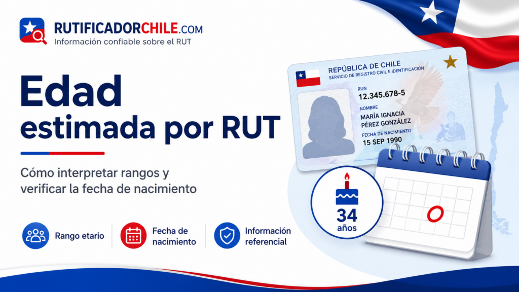 Cómo calcular la edad de una persona según su RUT