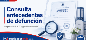 Cómo consultar el RUT de una persona fallecida