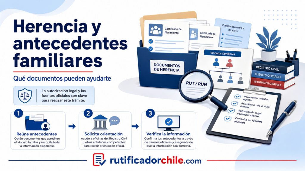 Cómo consultar el RUT de una persona fallecida