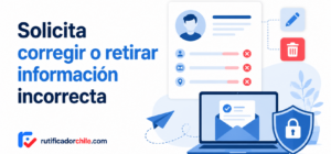 Cómo eliminar o corregir mis datos en un rutificador