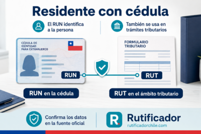 Cómo obtener o confirmar el RUT de un extranjero en Chile