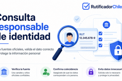 Cómo organizar una consulta de nombre y RUT de forma segura