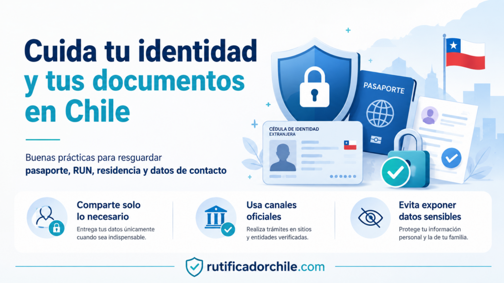 Cómo proteger los datos de una persona extranjera en Chile