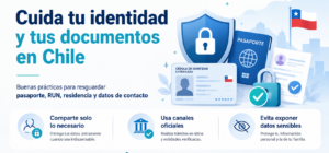 Cómo proteger los datos de una persona extranjera en Chile