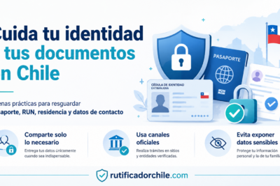 Cómo proteger los datos de una persona extranjera en Chile