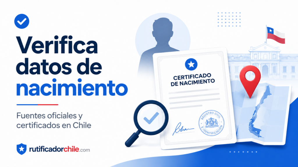 Cómo saber dónde nació una persona en Chile