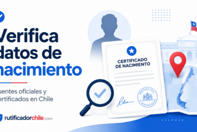 Cómo saber dónde nació una persona en Chile