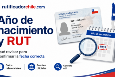 Cómo saber el año de nacimiento asociado a un RUT