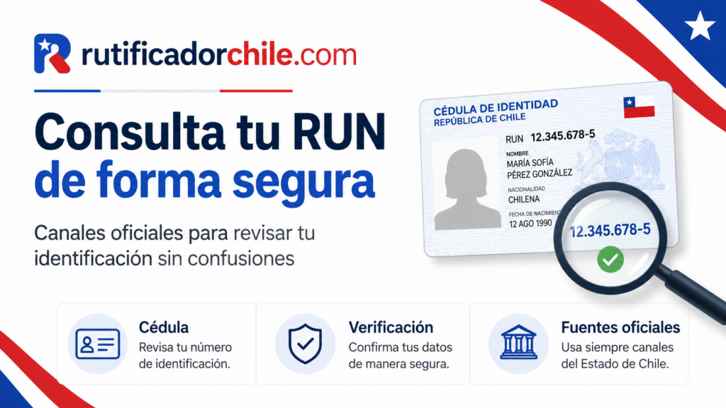 Cómo saber mi propio RUT y dónde confirmarlo oficialmente