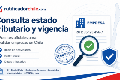 Cómo verificar si el RUT de una empresa está vigente