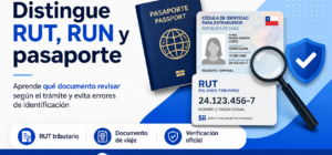 Cómo verificar un RUT extranjero sin confundirlo con el pasaporte