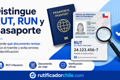 Cómo verificar un RUT extranjero sin confundirlo con el pasaporte