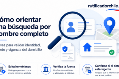 Consultar dirección con nombre y apellido