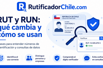 Diferencias entre RUT, RUN