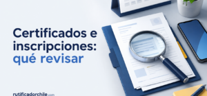 Documento que acredita el vínculo matrimonial en Chile mediante un certificado oficial.