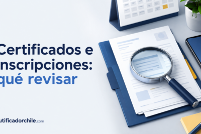 Documento que acredita el vínculo matrimonial en Chile mediante un certificado oficial.