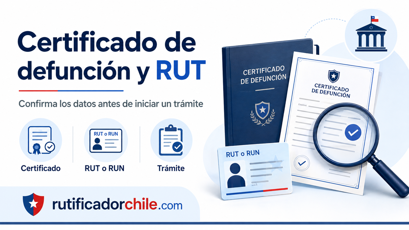 Documentos familiares y antecedentes útiles para gestionar una herencia y verificar información oficial en Chile