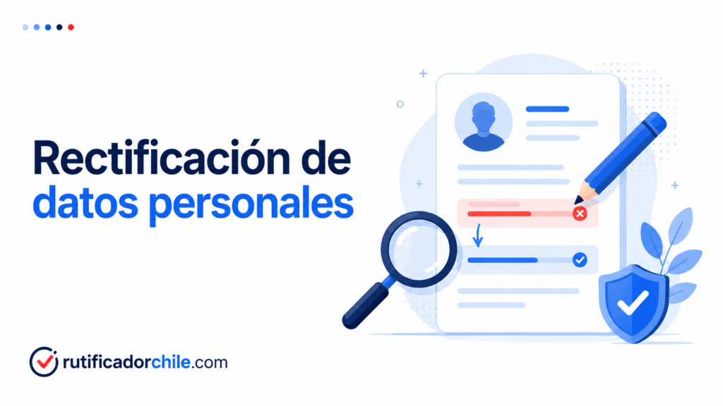 Documentos y checklist necesarios para actualizar información personal en Chile