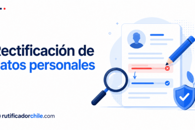 Documentos y checklist necesarios para actualizar información personal en Chile