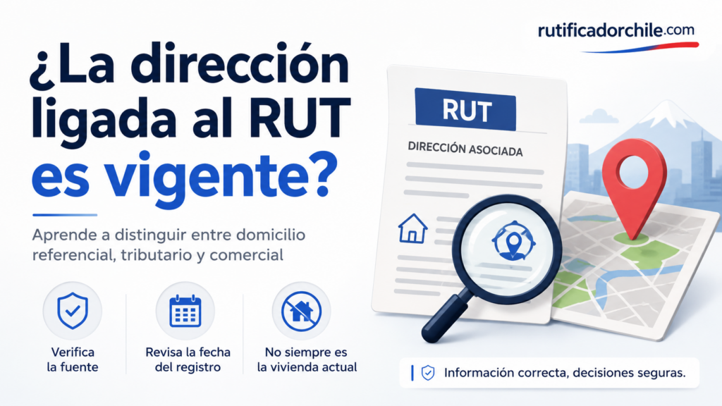 Domicilio asociado a un RUT